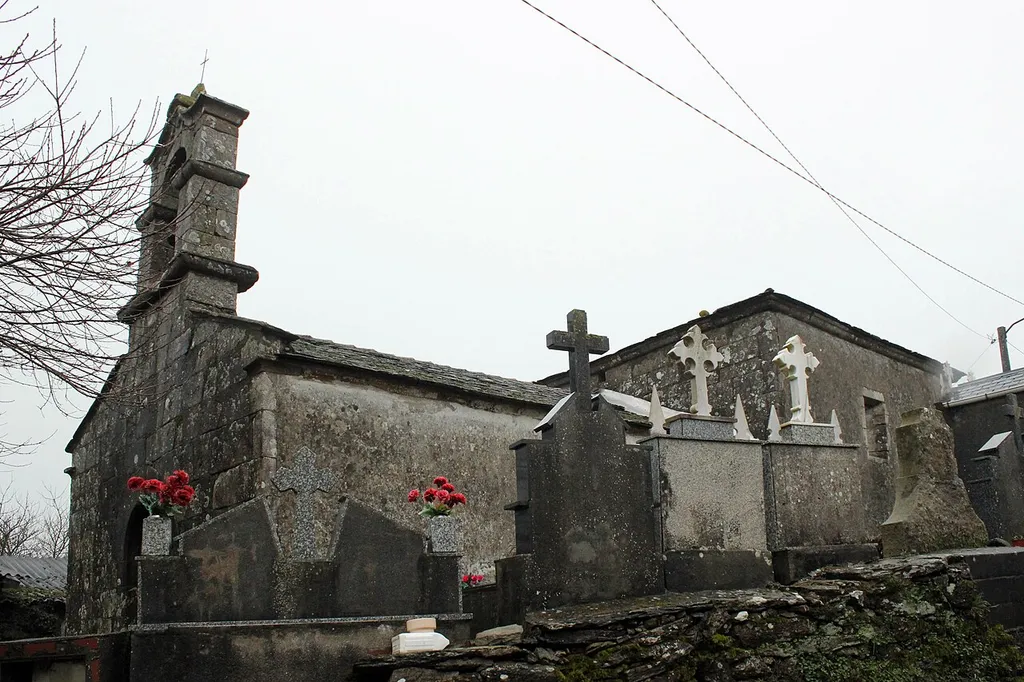 Igrexa de Santa María de Salgueiros, no concello de Monterroso.