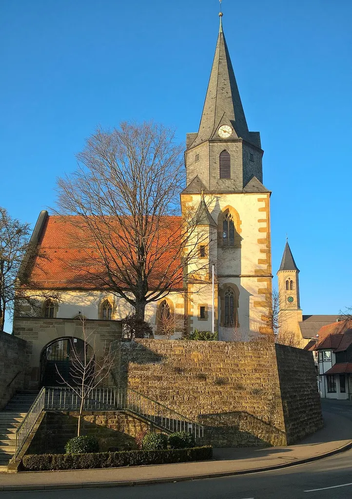 Die zuvor katholische Kirche wurde 1867 evangelisch.