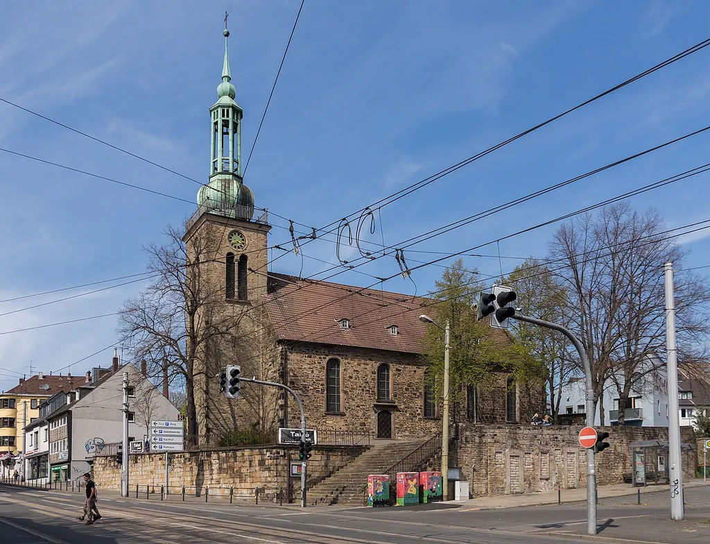 The Lutheran John's Church in Witten, Germany