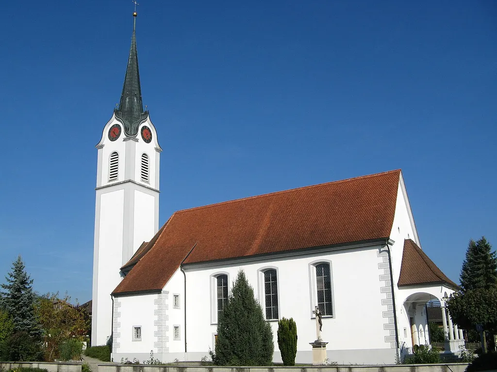 Pfarrkirche St. Germanus in Abtwil, Aussenansicht