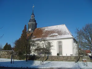 church and cemetery NIedercunnersdorf