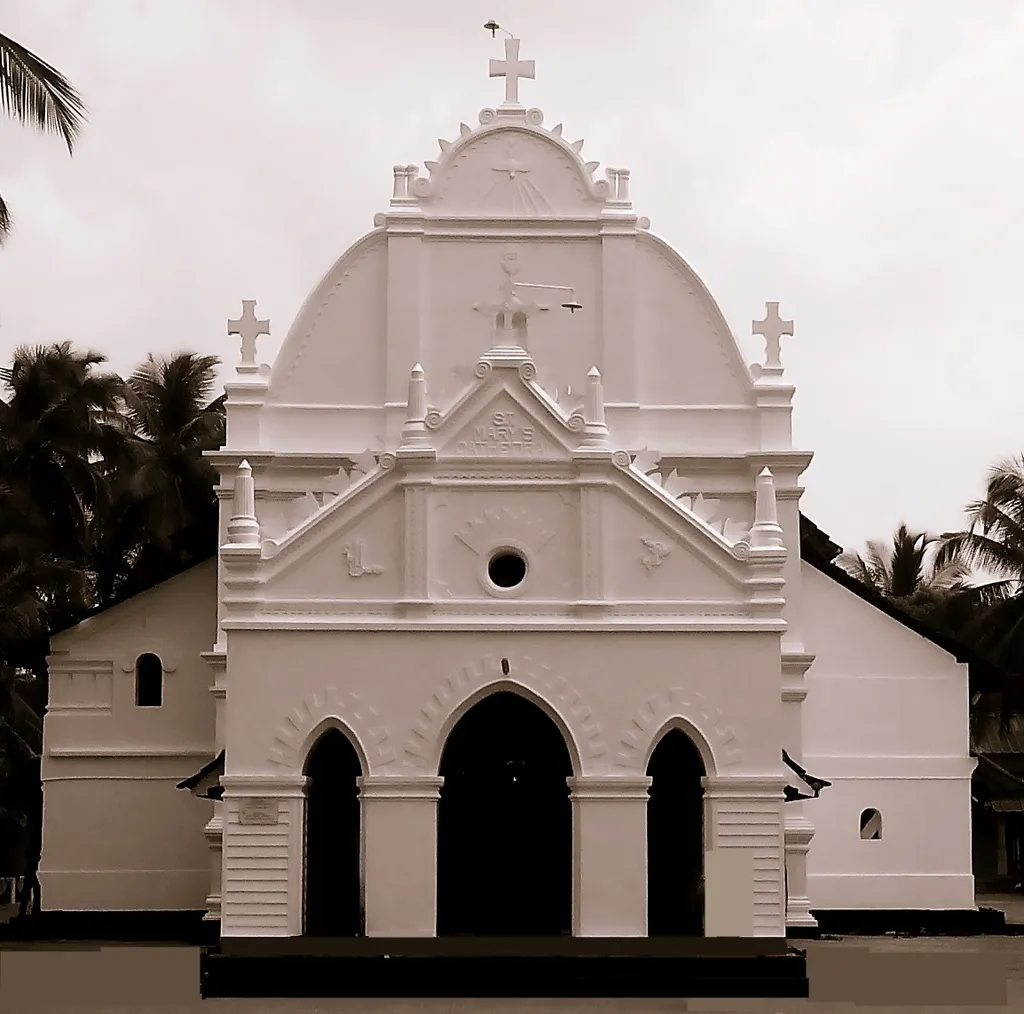 St Mary's Cathedral , Arthat , Kunnamkulam , Kerala , India