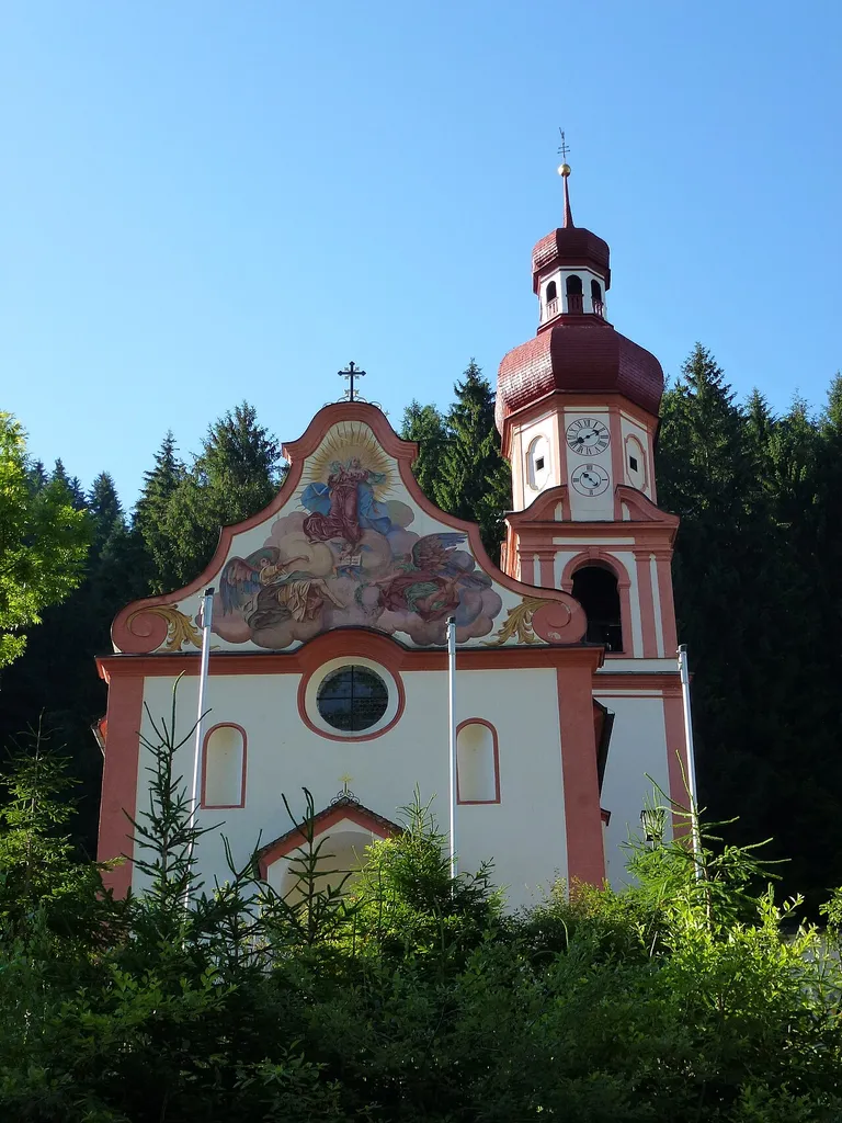 Kath. Pfarrkirche hl. Anna und Friedhof - Rothenbrunn, Sellrain