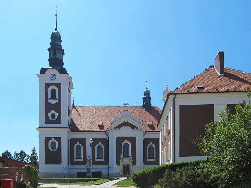 Vnorovy in Hodonín District, Czech Republic. Church.