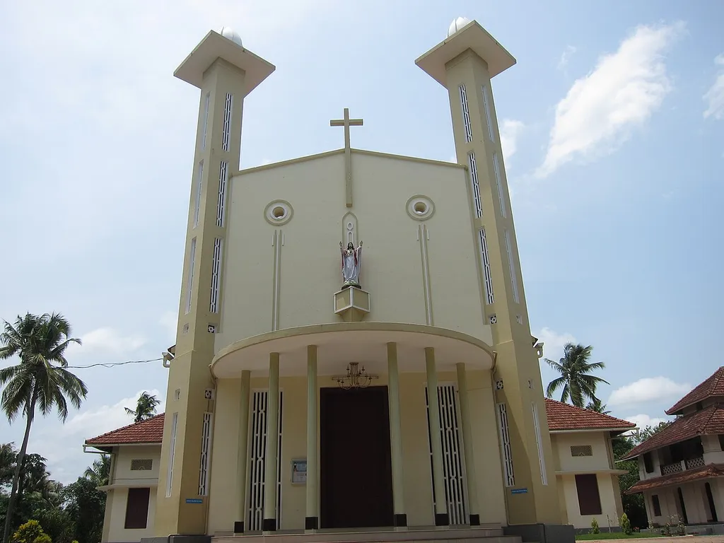 Kaduppassery - Sacred Heart Church, Irinjalakuda Diocese, Thrissur District