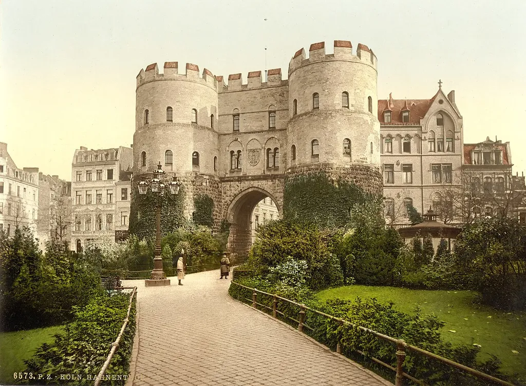 Hahnentor Cologne, Germany, about 1900