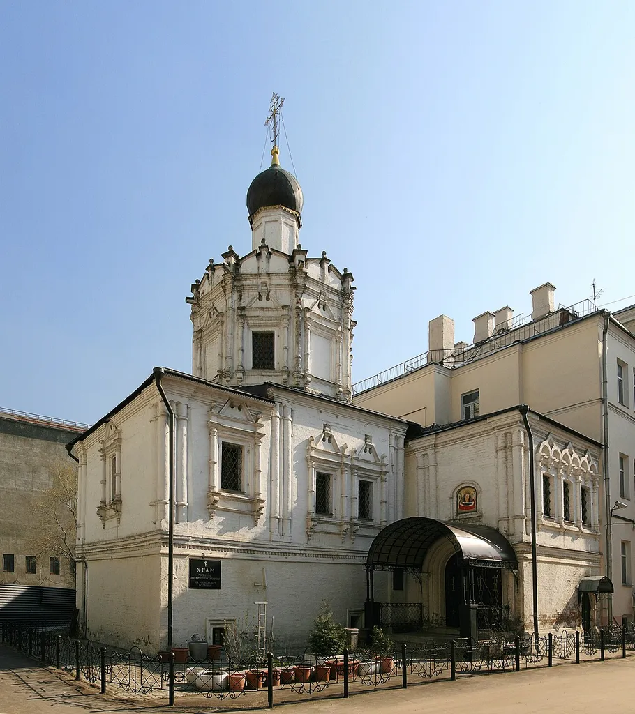 Church of the Dormition of the Theotokos in Chizhevsky Metochion, Nikolskaya street 8/1, Moscow