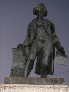 Statue David de Purys in Neuenburg