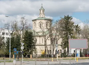 Polish Catholic Cathedral of the Holy Spirit in Warsaw
