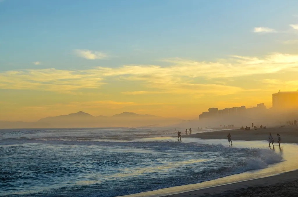 Pôr do Sol na Praia da Barra