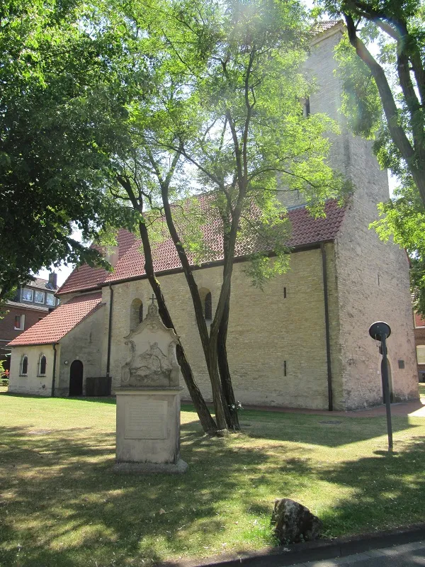 The old St. Clemens church, built in 1160 in Münster-Hiltrup