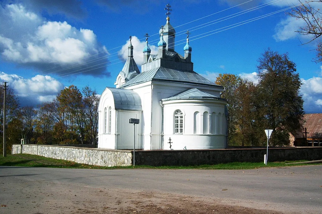 Orthodox Church in Užusaliai, Jonava District, Lithuania