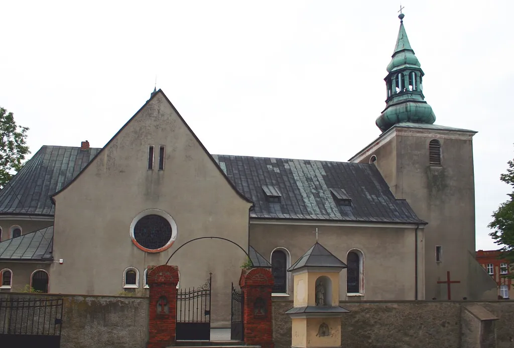 church in Wielowieś, Poland, Silesia