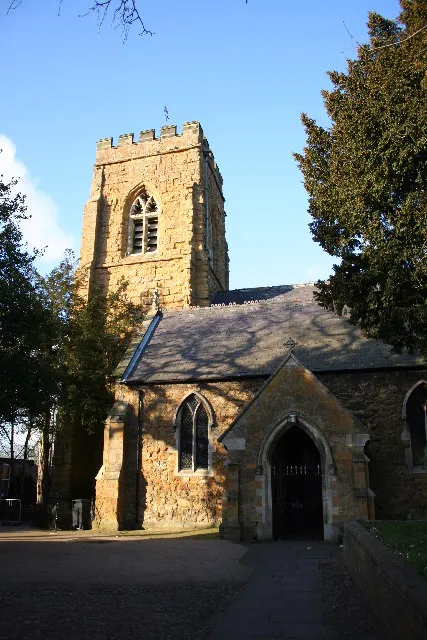 St.Thomas' church, Market Rasen, Lincs. Perpendicular tower, the rest mostly 1862