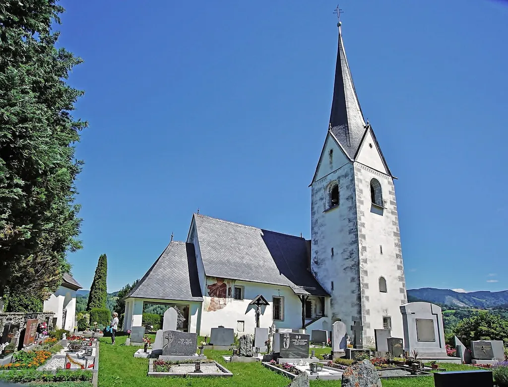 Kath. Filialkirche St. Martin und Friedhof (Feldkirchen in Kärnten)