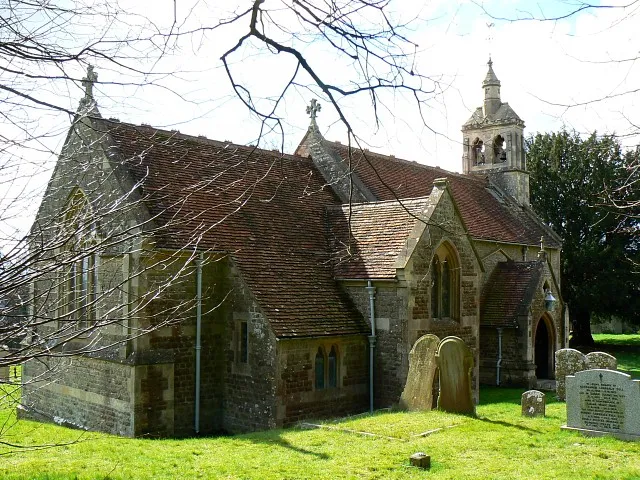 Church of England parish church of St Andrew, Blunsdon St Andrew, Swindon, viewed from the north-east