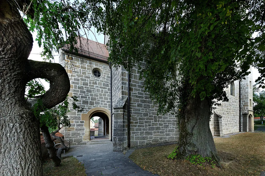 The Art Nouveau Church Gaggstatt was completed in 1905.
