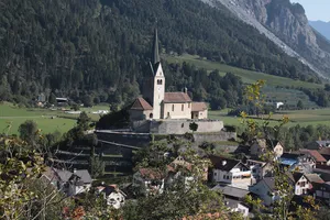 Church of St. John the Baptist in Domat