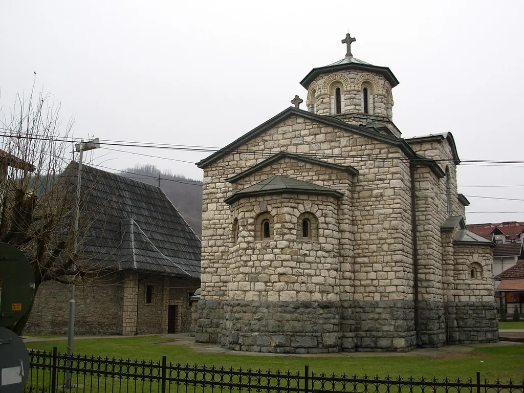 Church of Holy Ascension (Crkva Vaznesenja Gospodnjeg) in Krupanj, Serbia