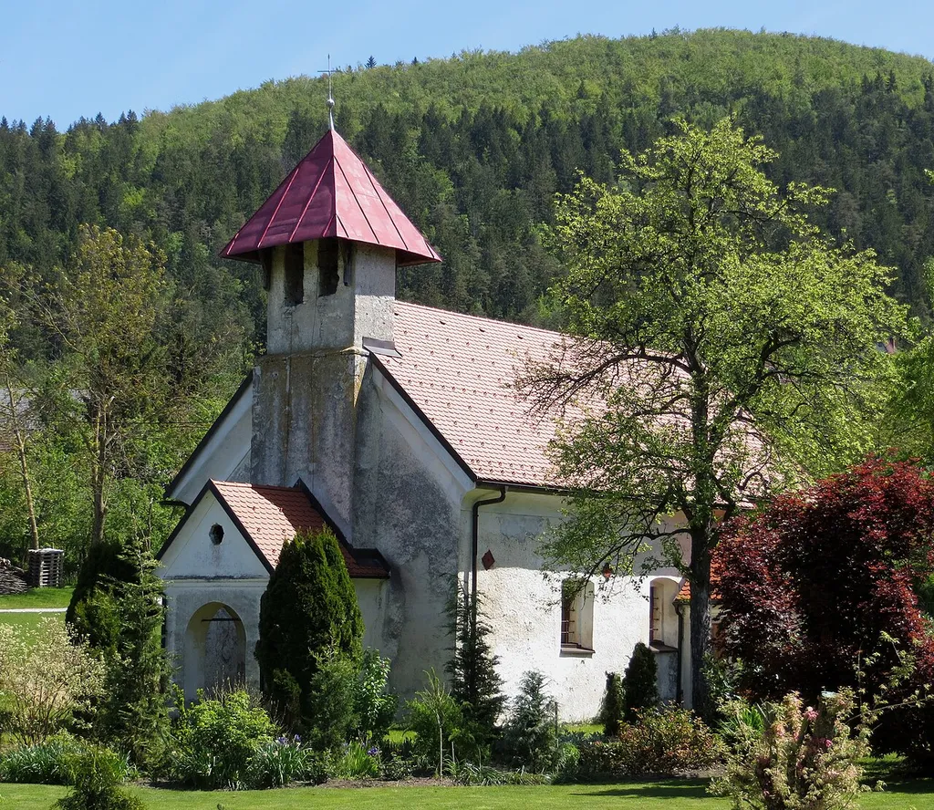 Saint Cantius' Church in Gorenje Jezero, Municipality of Cerknica, Slovenia