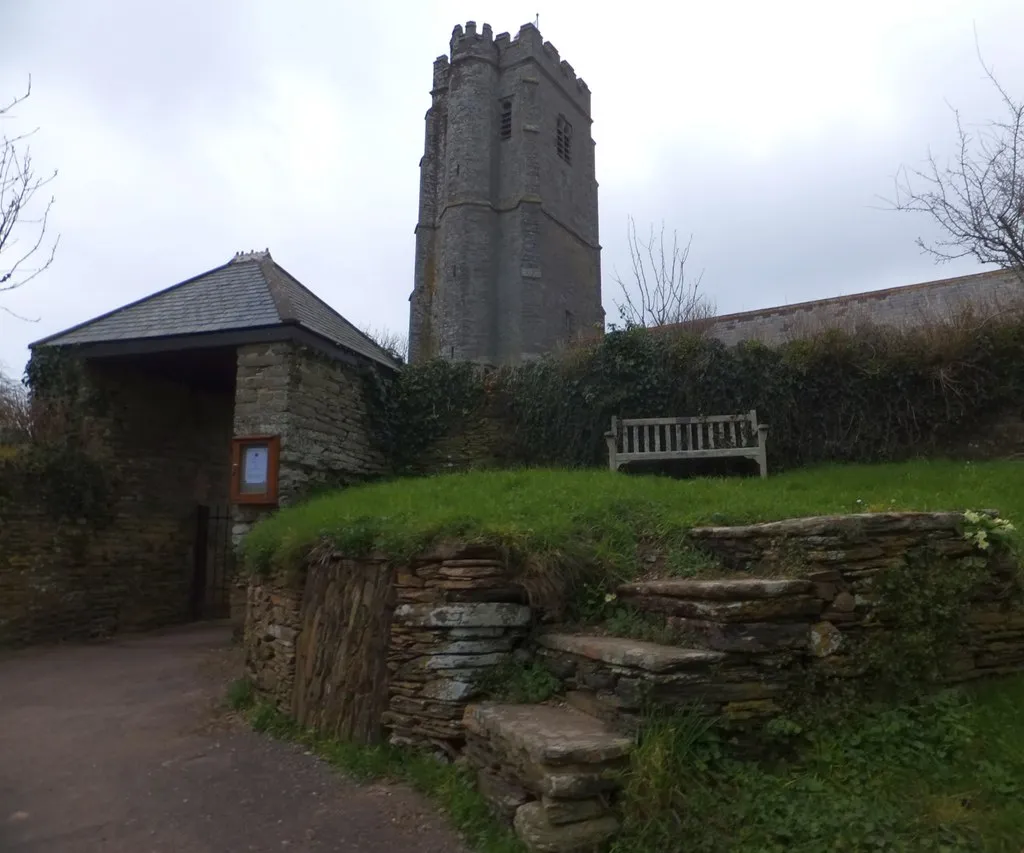Lych gate of Sherford church