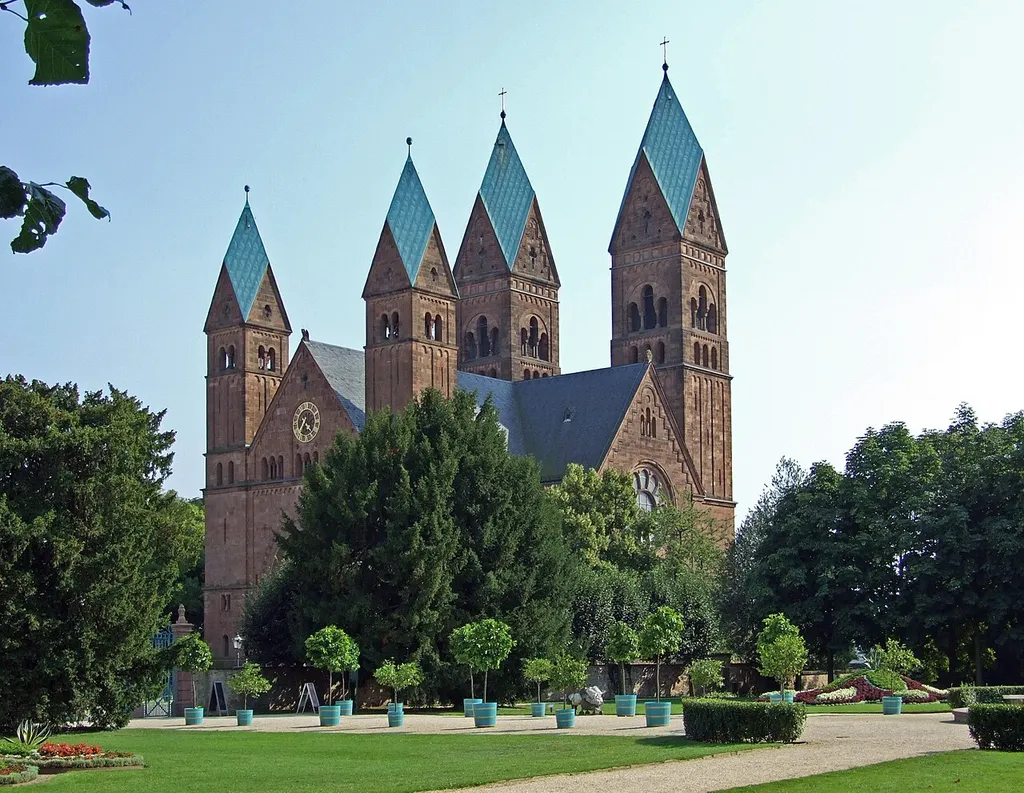 "Church of the Redeemer" in Bad Homburg, Hesse, Germany.