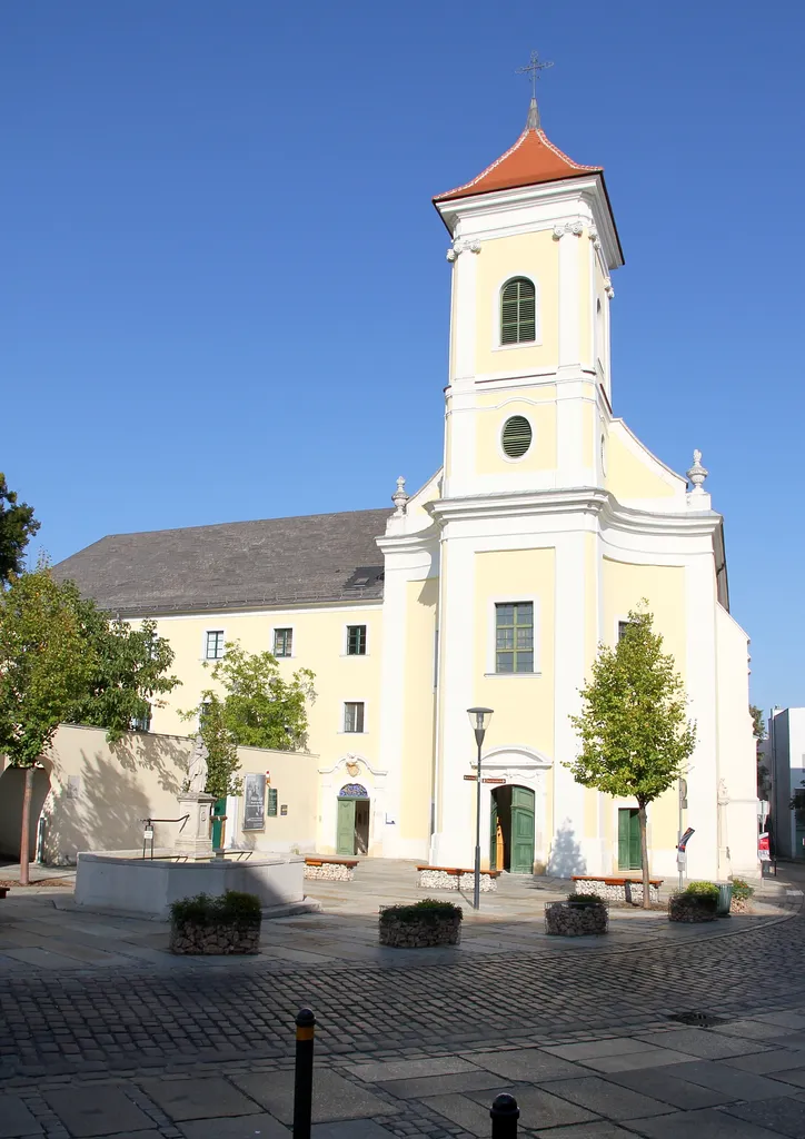 Die Klosterkirche der Franziskaner in der burgenländischen Landeshauptstadt Eisenstadt.