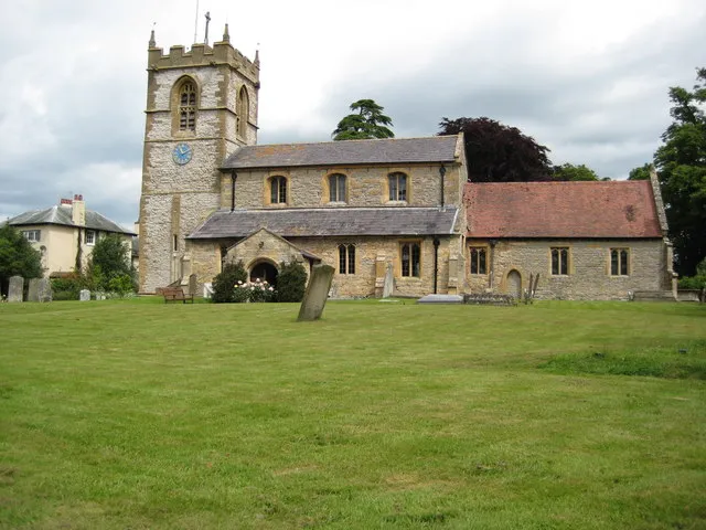 St Michael's parish church, Cropthorne, Worcestershire, seen from the south