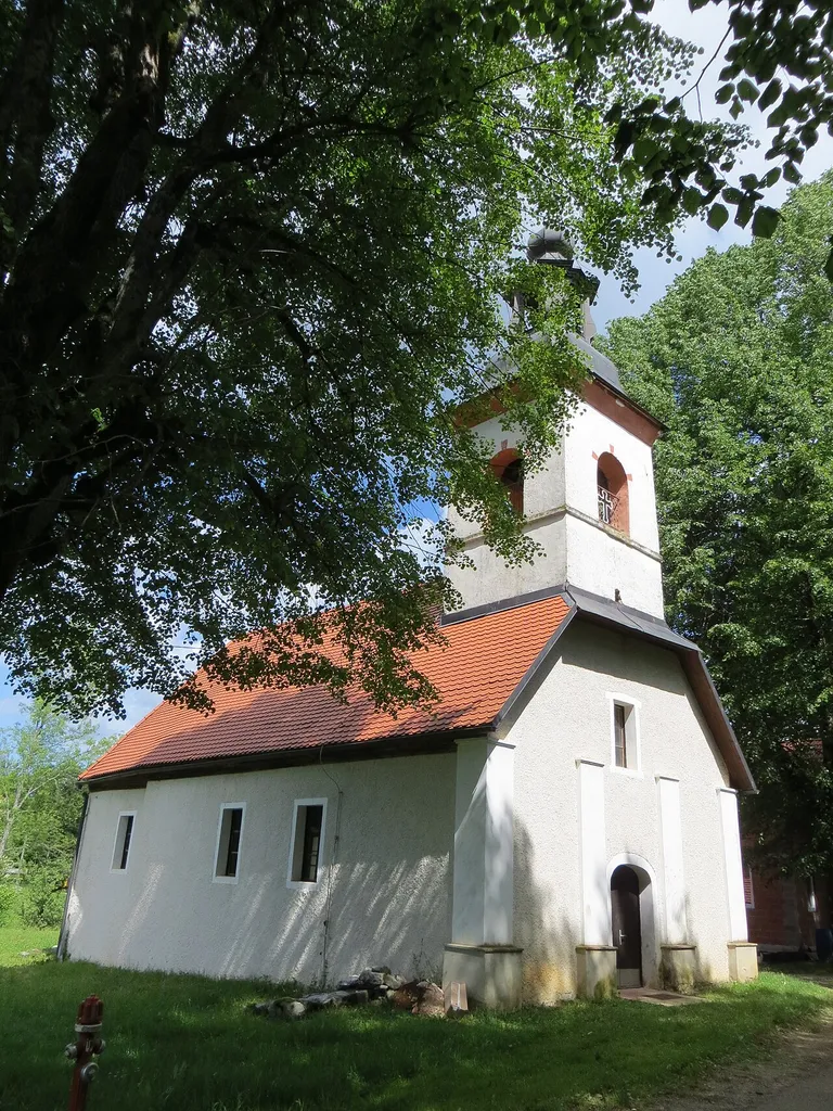 Saint Agnes' Church in Seč, Municipality of Kočevje, Slovenia