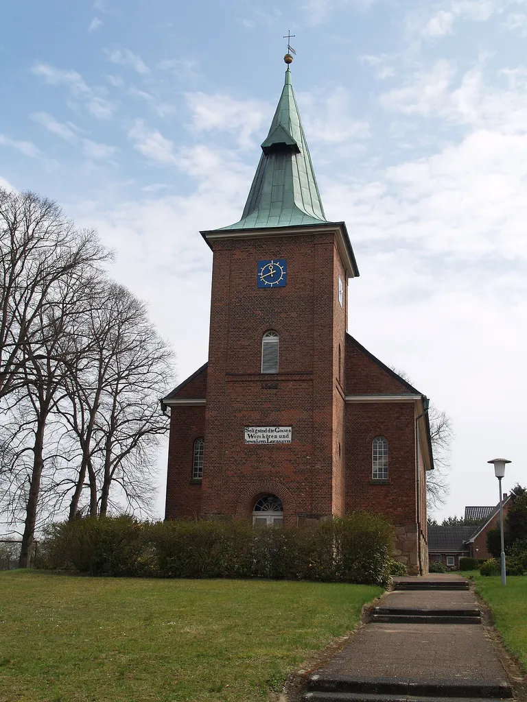 Kirche in Hamwarde, Herzogtum Lauenburg, Deutschland