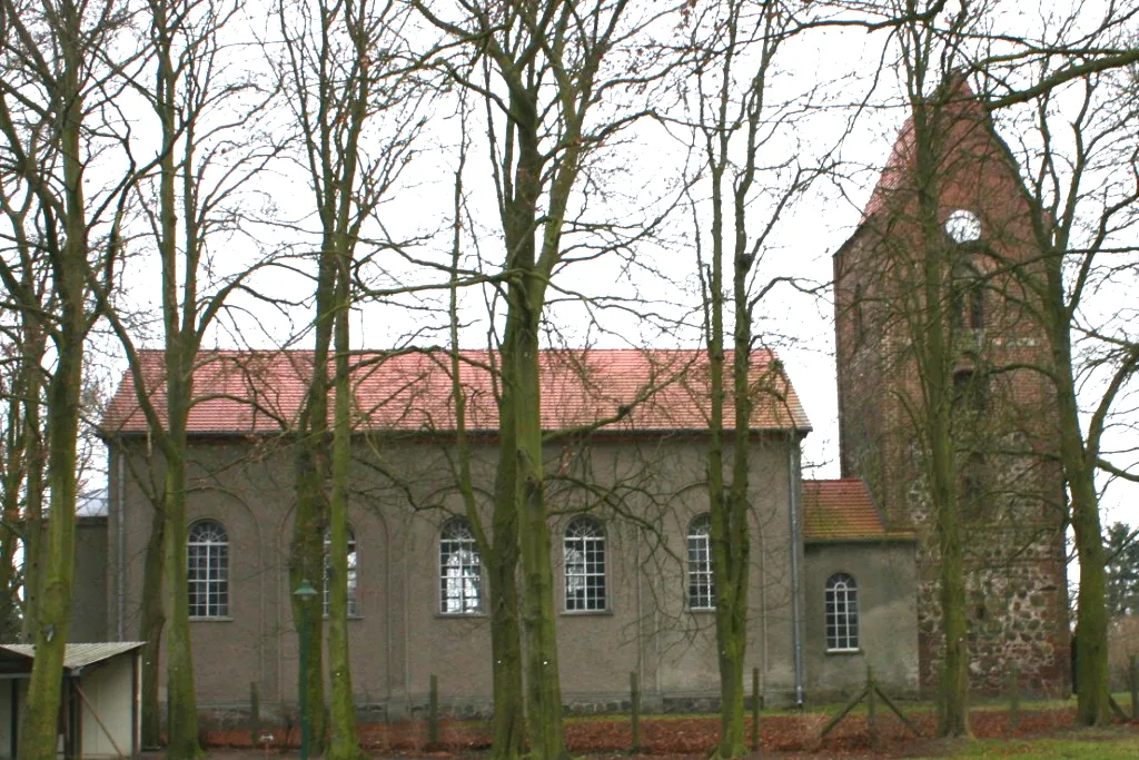 Church in Buschow in Brandenburg, Germany