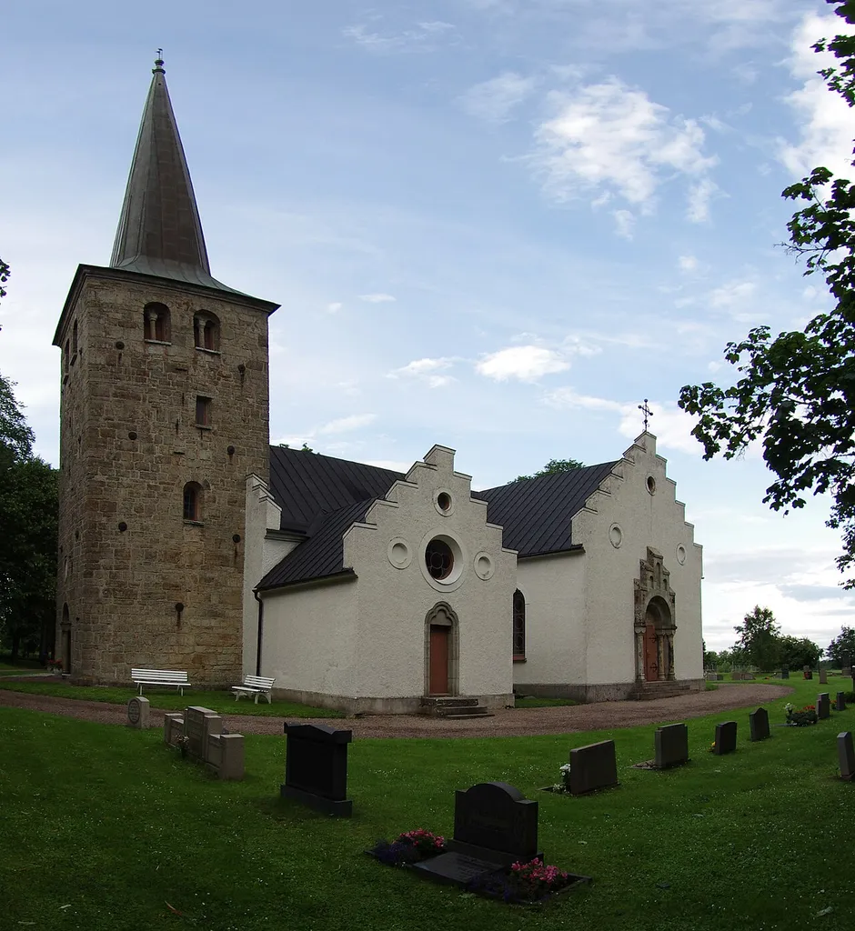 Valstad church in Västergötland, Sweden.