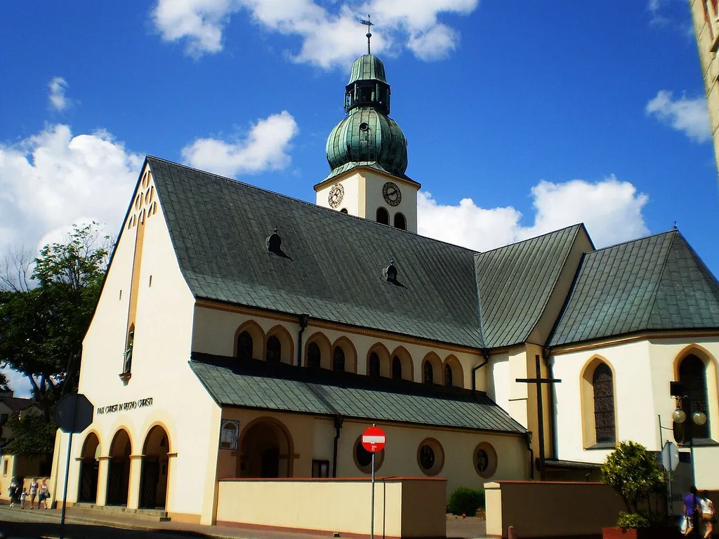 Człuchów - rzymskokatolicki kościół parafialny p.w. św. Jakuba, 1644-1647, 1926-1928
