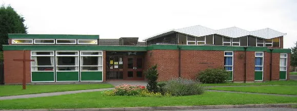 St Hilda's parish church, East Goscote. Leicestershire, built in the 1960s