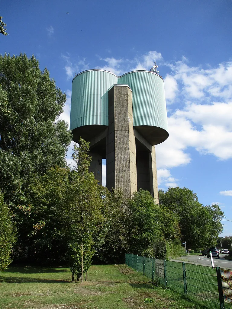 RWW-Wasserturm Fulerum an der Velauer Str. in Mülheim an der Ruhr