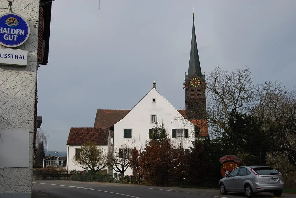 Church of Fischbach-Göslikon, canton of Aargau, Switzerland