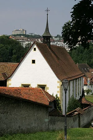 Fribourg / Freiburg: Kirche St. Joseph (Couvent de Montorge)