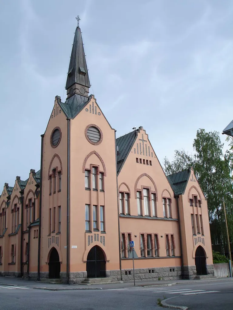 Palosaari Church in Vaasa, Finland.