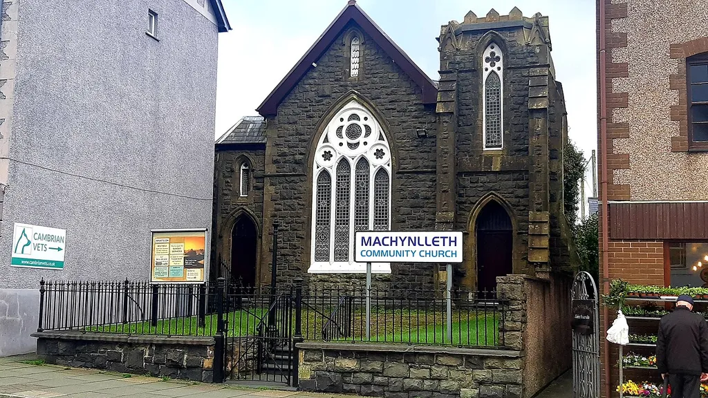 English Presbyterian Church. Now the Machynlleth Community Church