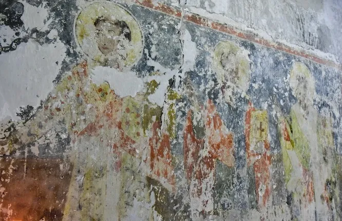 Fresco in Saint Paraskevi Church in Kolchiko Balevets