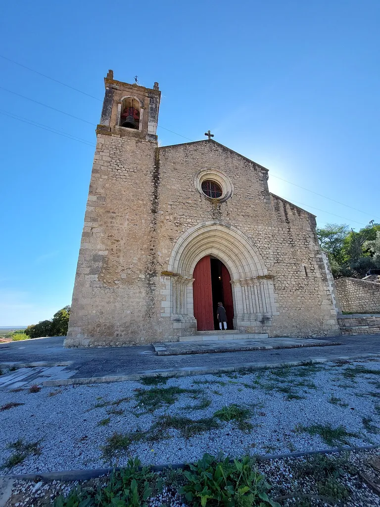 Frente da Igreja de Santa Cruz em Santarém