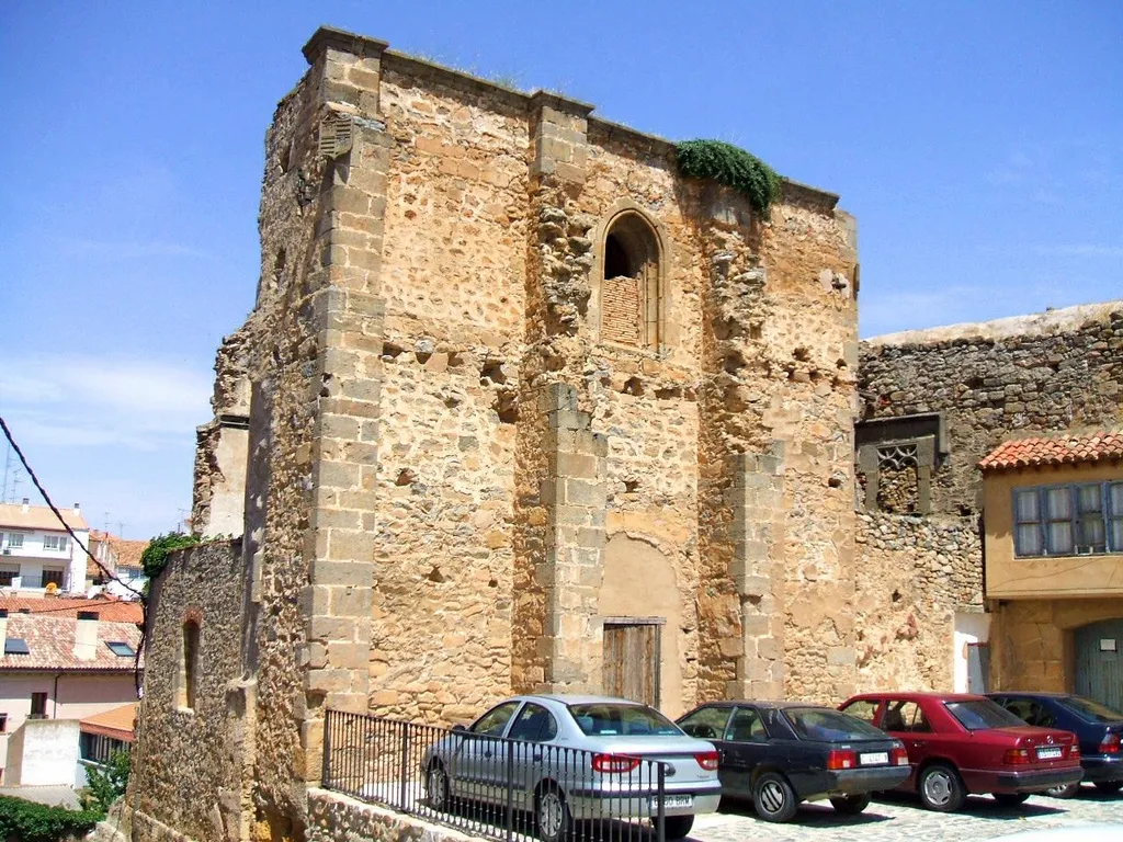 Ruinas de la Iglesia de Nuestra Señora de Yanguas, en Ágreda (Soria, Castilla y León, España)