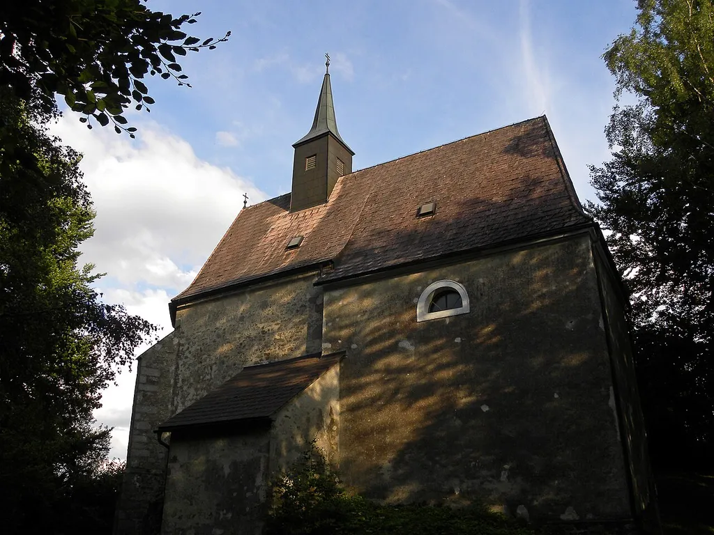 Kath. Filialkirche hl. Johannes der Täufer, ehem. Burg Hadmarsteine