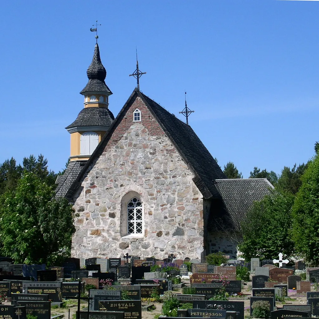 Kumlinge church, Åland, east side