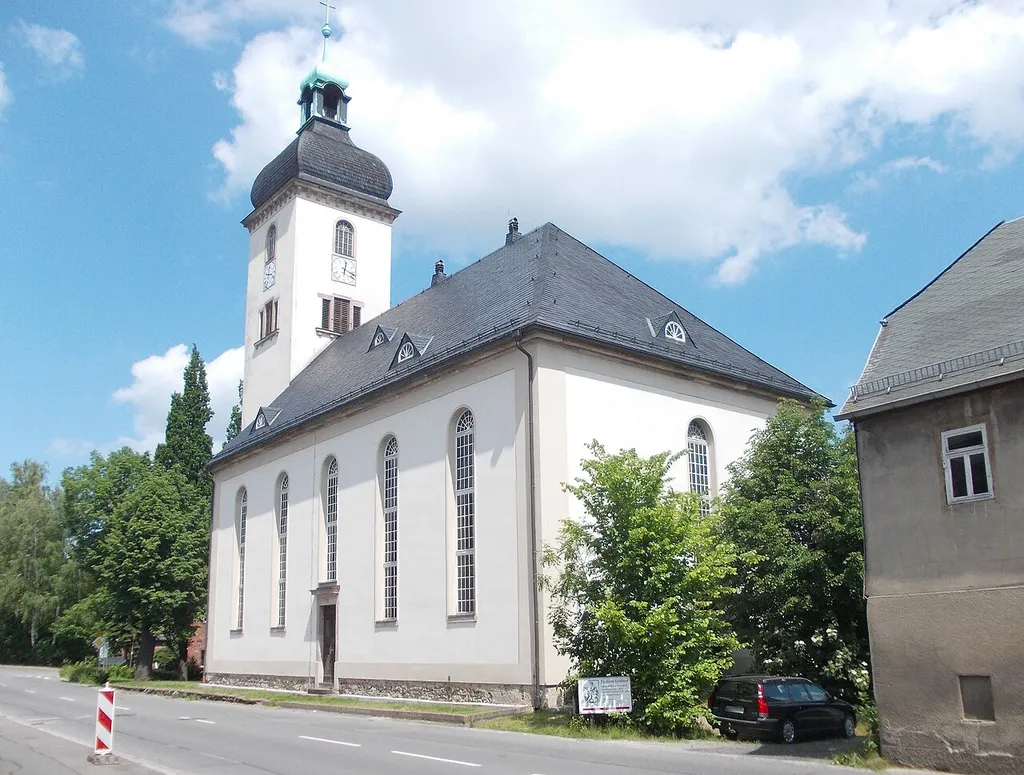 Luther Church in Altstadt Waldenburg (Sachsen)
