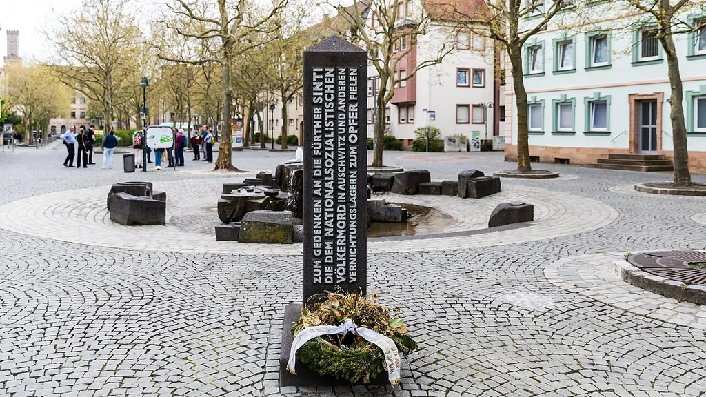 Mahnmal zum Gedenken an die Fürther Sinti