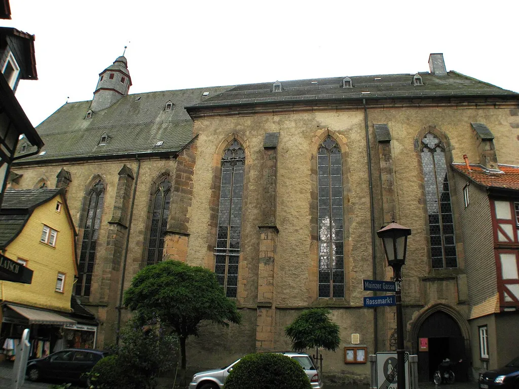 Dreifaltigkeitskirche Alsfeld, erbaut um das Jahr 1435