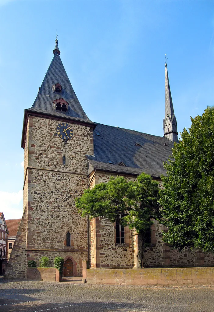The trinity church in Neustadt. It is buid in 1502.