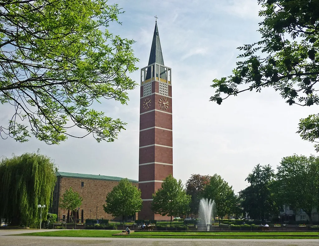 Evang. Stadtkirche in Pforzheim (Württemberg)