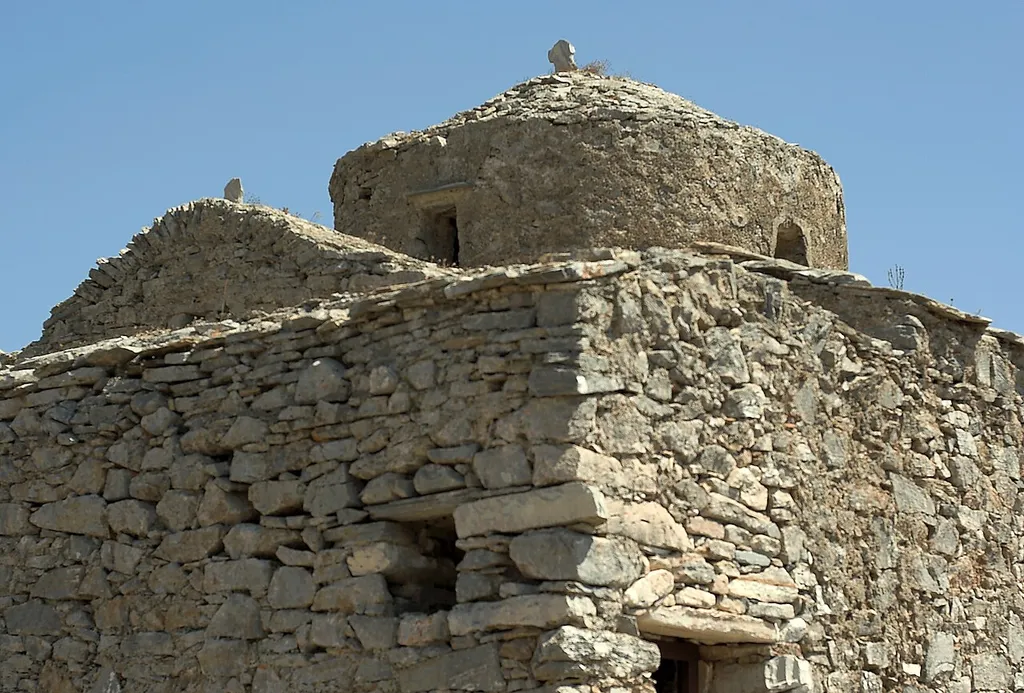 Byzantine church of Agia Kyriaki on Naxos, 9th century.